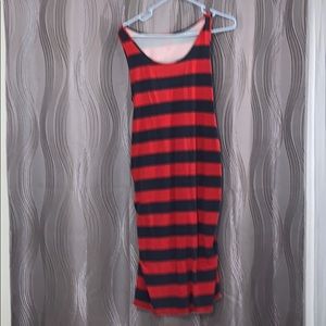 Tank bodycon maternity dress
